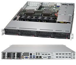 Сервер ASCOD 1U SP2-4-2 WIO