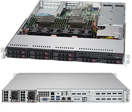 Сервер ASCOD 1U SP2-8-2 WIO